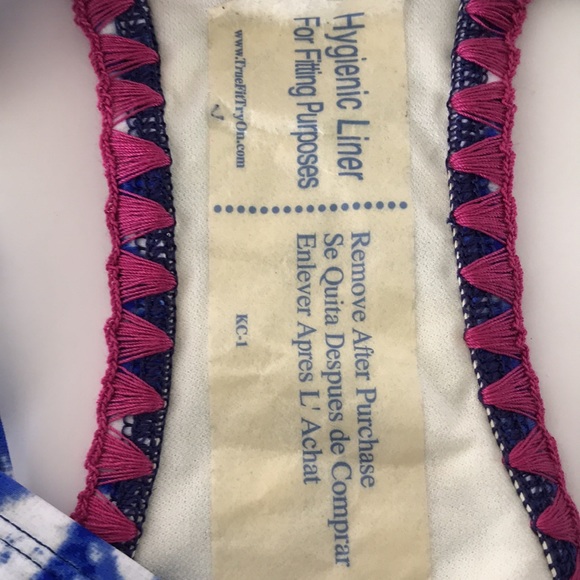 Hobie blue cream swim bottom size M NWT - Picture 8 of 8